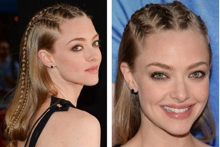 Wunderbar weiblich: Die Flechtfrisur von Amanda Seyfried