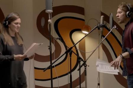 Anna Loos und Johannes Oerding waren gemeinsam im Studio Anna Loos und Johannes Oerding waren gemeinsam im Studio