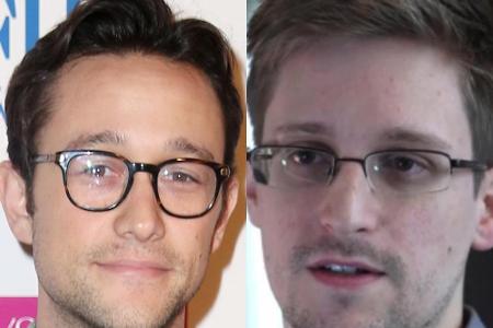 Joseph Gordon-Levitt (l.) ist demnächst als Edward Snowden zu sehen Joseph Gordon-Levitt (l.) ist demnächst als Edward Snowden zu sehen