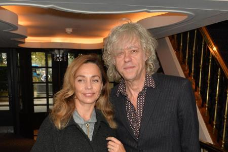 Standen am Samstag vor dem Traualtar: Jeanne Marine und Bob Geldof Standen am Samstag vor dem Traualtar: Jeanne Marine und Bob Geldof