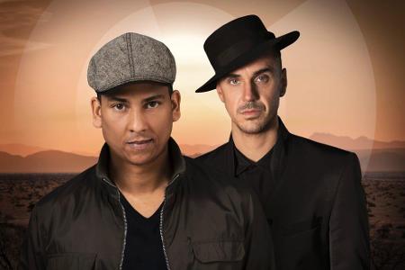 Xavier Naidoo (l.) mit seinem Neuzugang Seven Xavier Naidoo (l.) mit seinem Neuzugang Seven