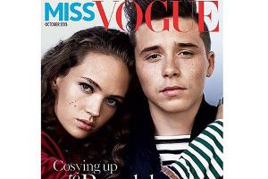 Ganz der Papa: Cover-Boy Brooklyn Beckham