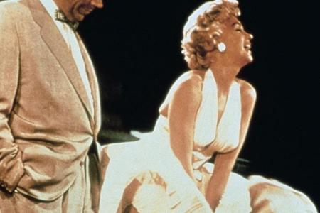 Das weiße Kleid von Marilyn Monroe in Das weiße Kleid von Marilyn Monroe in