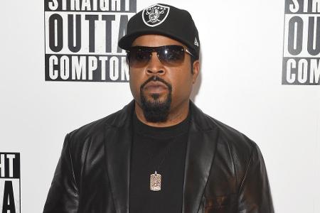 Ice Cube bei der Vorstellung des von ihm produzierten Films 