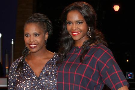 Motsi (l.) und Otlile Mabuse bei der Aufzeichnung der NDR Talkshow in Hamburg Motsi (l.) und Otlile Mabuse bei der Aufzeichnung der NDR Talkshow in Hamburg