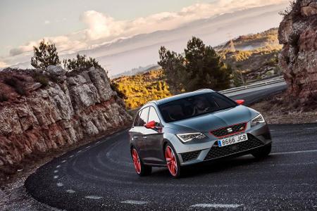 Aggressiv auf der Rennstrecke, zahm auf der Straße: der Seat Leon ST Cupra