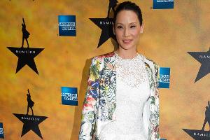 Lucy Liu bei der Eröffnung des Stückes "Hamilton" am Broadway