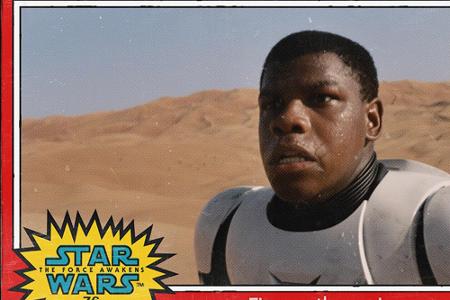 John Boyega spielt Sturmtruppler Finn John Boyega spielt Sturmtruppler Finn