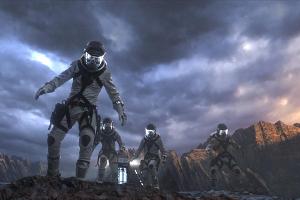 Auf den Mond geschossen: "Fantastic Four"