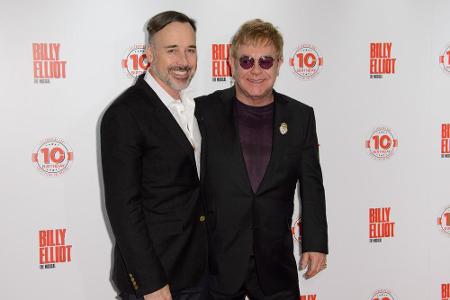 Elton John und David Furnish bei Elton John und David Furnish bei