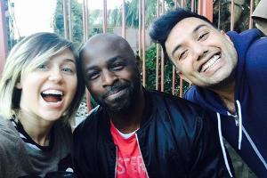 "Easy like sunday morning": Miley Cyrus mit ihrem persönlichen TV-Helden Alimi Ballard