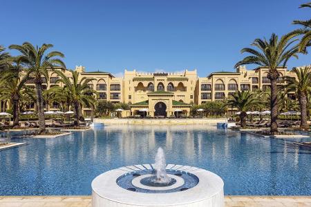 Ein Ort der Ruhe - der Pool des Mazagan Beach Resorts Ein Ort der Ruhe - der Pool des Mazagan Beach Resorts