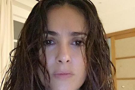 Auch ohne Make-up sieht man Salma Hayek (49) ihr Alter wirklich nicht an! Auch ohne Make-up sieht man Salma Hayek (49) ihr Alter wirklich nicht an!