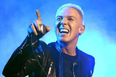 H.P. Baxxter bei einem Scooter-Konzert in Moskau H.P. Baxxter bei einem Scooter-Konzert in Moskau