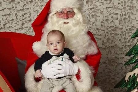 Prinz Nicolas hat den Weihnachtsmann getroffen Prinz Nicolas hat den Weihnachtsmann getroffen
