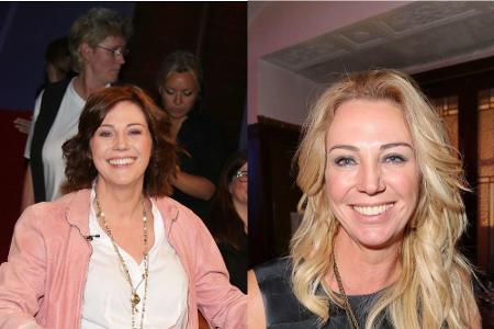 Ildikó von Kürthy vor (l.) und kurz nach ihrem Selbstexperiment Ildikó von Kürthy vor (l.) und kurz nach ihrem Selbstexperiment