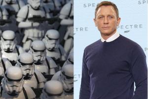 Daniel Craig als Stormtrooper: Unter welchem Helm könnte 007 wohl stecken?