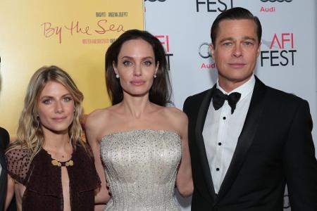 Mélanie Laurent neben Brangelina Mélanie Laurent neben Brangelina
