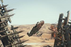 "Star Wars: Episode VII" füllt die Kinokassen schneller als der Millenium Falcon ein paar TIE-Fighter abfertigt