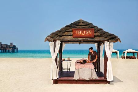 Eines der Märchen-Kapitel: Die Spa-Kabine am Strand