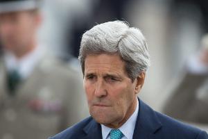 Glück im Unglück: John Kerry brach sich bei einem schweren Sturz mit dem Fahrrad "nur" das Bein