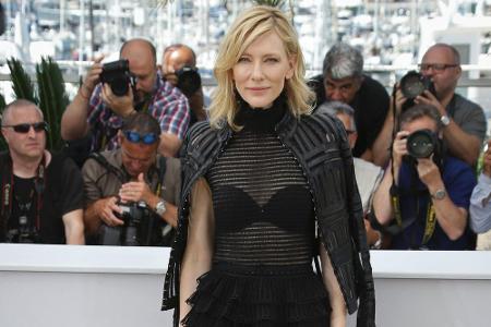 Cate Blanchett bei einem Fotocall in Cannes