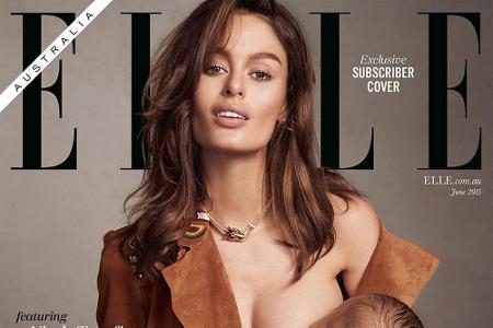 Viel diskutiert: Die stillende Nicole Trunfio auf dem Viel diskutiert: Die stillende Nicole Trunfio auf dem