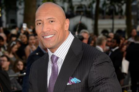 Dwayne Johnson bei der Premiere seines neuen Films Dwayne Johnson bei der Premiere seines neuen Films