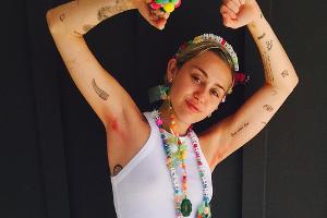Miley Cyrus: Achselhaare sind wieder en vogue
