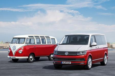 Der T6 und sein Urahn, der VW Bulli Der T6 und sein Urahn, der VW Bulli