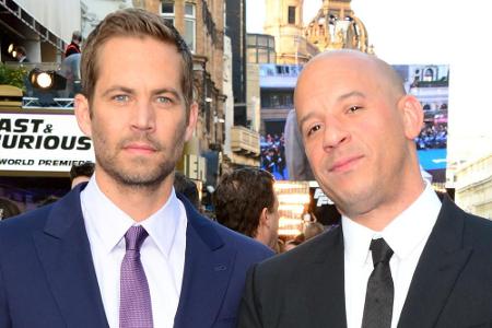 Paul Walker (l.) und Vin Diesel bei der Weltpremiere von Paul Walker (l.) und Vin Diesel bei der Weltpremiere von
