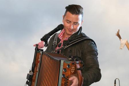 Vollblutmusiker: Andreas Gabalier mit seinem Akkordeon