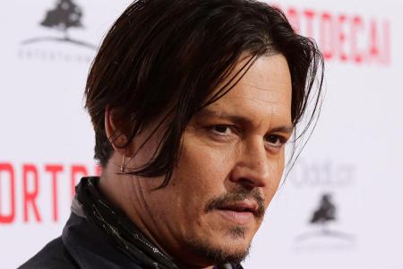 Johnny Depp bei der Premiere von Johnny Depp bei der Premiere von