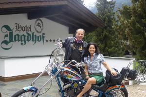 Thomas, Harleys, Fotos und ein Weinberg