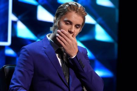 Einige Aussagen gaben Bieber offensichtlich zu denken. Der Pop-Star beim Einige Aussagen gaben Bieber offensichtlich zu denken. Der Pop-Star beim