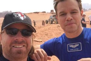 "The Martian": Erstes Set-Bild mit Matt Damon online