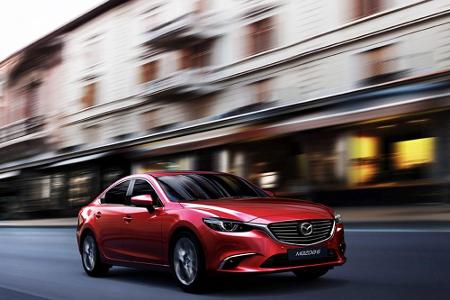 Konkurrent deutscher Mittelklasse-Limousinen: Mazda6