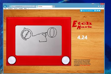 HTML-5-Benchmark Etch Mark von Microsoft