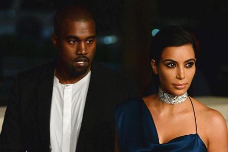Ausnahmsweise ohne ihre kleine Tochter unterwegs: Kim Kardashian und Kanye West Ausnahmsweise ohne ihre kleine Tochter unterwegs: Kim Kardashian und Kanye West