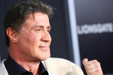 Geboxt wird ausschließlich vor der Kamera: Sylvester Stallone Geboxt wird ausschließlich vor der Kamera: Sylvester Stallone