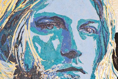 Kurt Cobain - als Graffiti in Malaysia Kurt Cobain - als Graffiti in Malaysia