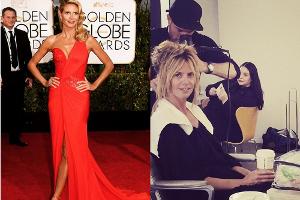 Heidi Klum: Vom roten Teppich in den Friseurstuhl