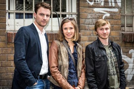 Friedrich Mücke (l.), Alina Levshin (M.) und Benjamin Kramme (r.) werden nicht mehr für den Friedrich Mücke (l.), Alina Levshin (M.) und Benjamin Kramme (r.) werden nicht mehr für den