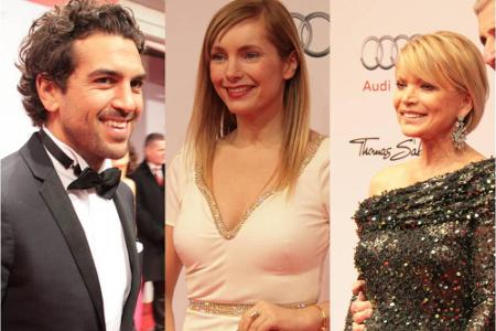 Welcher deutsche Fernseh-Star schaut das Dschungelcamp: Elyas M'Barek, Nadja Uhl oder Uschi Glas (v. li.)? Welcher deutsche Fernseh-Star schaut das Dschungelcamp: Elyas M'Barek, Nadja Uhl oder Uschi Glas (v. li.)?