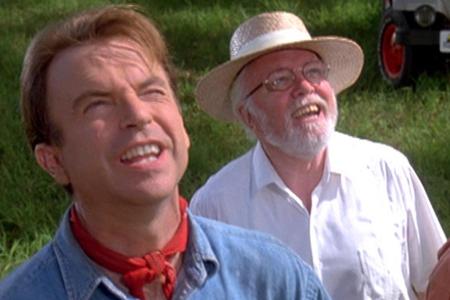 Dr. Alan Grant (Sam Neill, li.), John Hammond (Richard Attenborough) und Ellie Sattler (Laura Dern) können kaum glauben, das... Dr. Alan Grant (Sam Neill, li.), John Hammond (Richard Attenborough) und Ellie Sattler (Laura Dern) können kaum glauben, das...