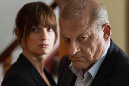 Alex (Ina Paule Klink) und Georg Wilsberg (Leonard Lansink) Alex (Ina Paule Klink) und Georg Wilsberg (Leonard Lansink)