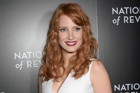 Jessica Chastain bei der Jessica Chastain bei der