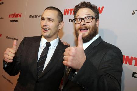 James Franco (li.) und Seth Rogen stehen hinter dem Projekt James Franco (li.) und Seth Rogen stehen hinter dem Projekt
