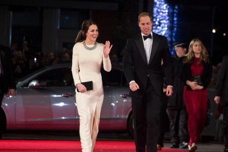 In langer Robe auf einer Filmpremiere: Herzogin Kate