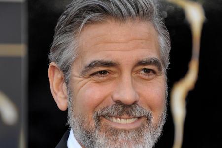 George Clooney wählt die Variante grauer Wolf